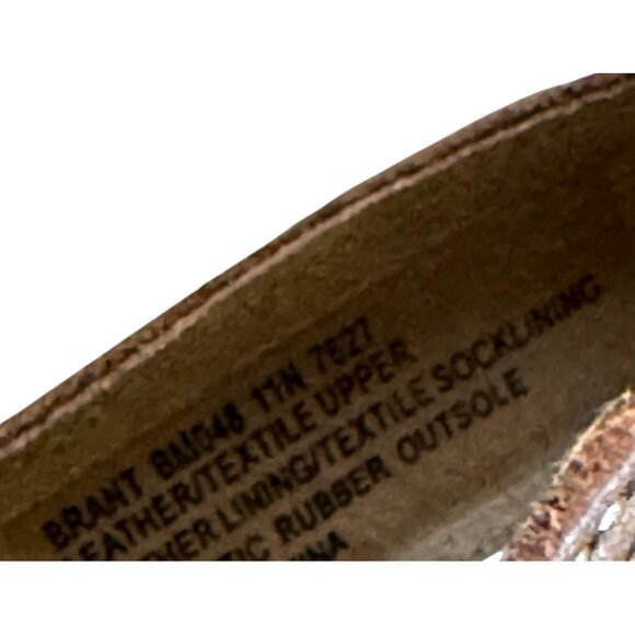 Abeo Bio-System Men\'s Brown Leather Slip-On Sz 11 Sandals With Arch Support main image 8